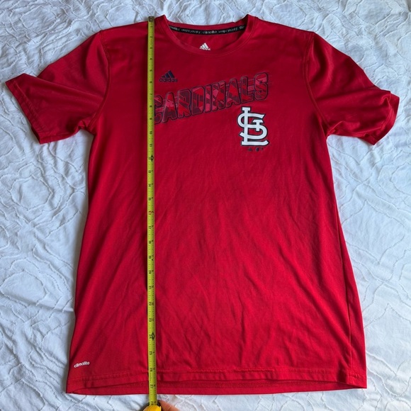 Adidas St. Louis Cardinals Baseball Red Tee - Picture 4 of 6